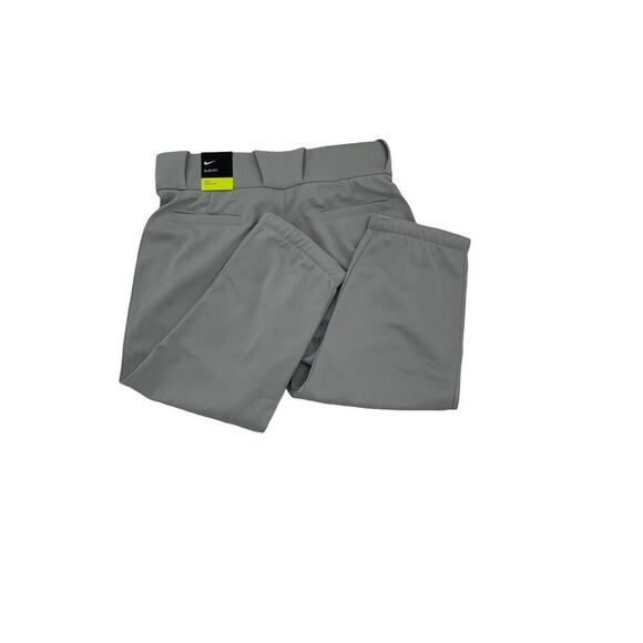 Nike Softball Pants Womens Small Stretch Slim Fit Button Swoosh Athleticwear NEW - Picture 7 of 11